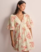 Malina - Mønstret - Dana open back mini dress