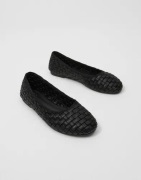 Nelly - Sort - Braided Ballerina