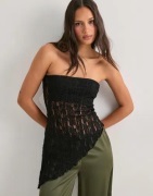 Nelly - Sort - Romantic Lace Tube Top