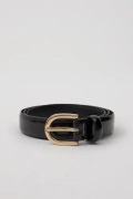 Pieces - Sort - Pcestina Leather Jeans Belt Noos