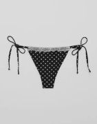 Nelly - Sort - Lace Decore Bikini Panty