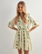 Vero Moda - Hvid - Vmpamela 2/4 Short Dress Wvn