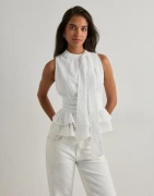 Neo Noir - Hvid - Ansol Emb Top