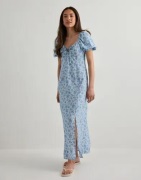 Vero Moda - Blomstret - Vmjosie 2/4 Tie Ankle Dress Wvn Ga