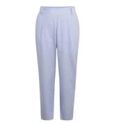 Grunt Bukser - Liv Check Pant - Light Blue