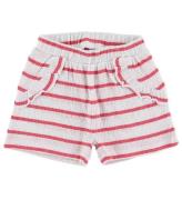 Name It Shorts - NbfHollie - Claret Red m. Striber