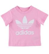 adidas Originals T-Shirt - True Pink/White