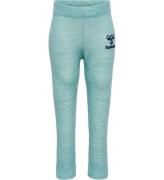 Hummel Leggings - Uld - hmlWolly - Mineral Blue