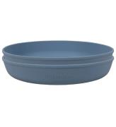 Filibabba Tallerken - Silikone - 2-pak - Powder Blue