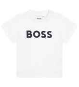 BOSS T-shirt - Hvid m. Navy