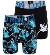 Ronaldo Boxershorts - 2-pak - Sort m. Print