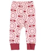 Katvig Leggings - Uld - Rosa m. Ã?bler