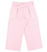 Tommy Hilfiger Bukser - Neon Ithaca - Cotton Candy m. Striber