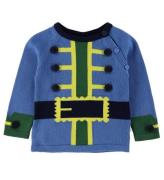 Stella McCartney Kids Bluse - Strik - BlÃ¥ m. Piratjakke