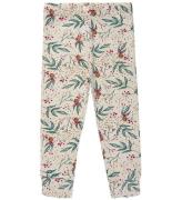 The New Siblings Leggings - Holiday - White Swan Bell Aop