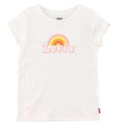 Levis Kids T-shirt - Rainbow Graphic - Hvid