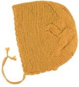 Huttelihut Babyhjelm - Alpakauld - Mustard