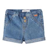 Name It Shorts - NbmBen - Dark Blue Denim