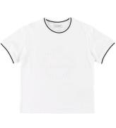 Dolce & Gabbana T-shirt - Hvid m. Broderi