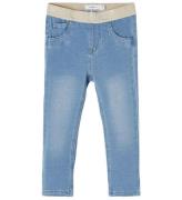 Name It Leggings - Noos - NmfSalli - Light Blue Denim