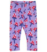 Freds World Leggings - Mushrooms - Paisley/Energy Blue/Lollipop