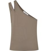 Rosemunde Top - One Shoulder - Falcon