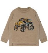 Hust and Claire Sweatshirt - Stanley - Deer Brown Melange