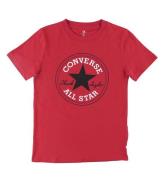 Converse T-shirt - Enamel Red m. Logo