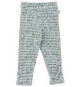 Joha Leggings - Uld - Mynte Aop