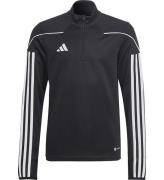 adidas Performance Bluse - Tiro 23 Leauge - Sort/Hvid m. LynlÃ¥s