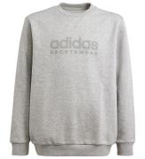 adidas Performance Sweatshirt - J Allszn GFX SW - GrÃ¥ Melange