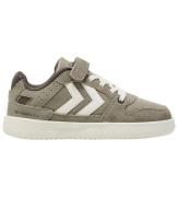 Hummel Sko - St. Power Play Suede JR - Roasted Cashew