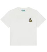 Kenzo T-shirt - Ivory m. Tiger