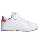 adidas Performance Sko - GRAND COURT 2.0 EL - Hvid/RÃ¸d