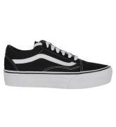 Vans Sko - Old Skool Platform - Sort/Hvid