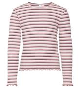 Vero Moda Girl Bluse - VmHelle - Mesa Rose/Birch/Navy Blue