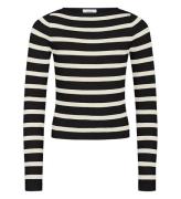 Grunt Bluse - Rib - Cropped - GrLethBridge - Sort