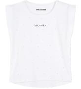 Zadig & Voltaire T-shirt - Hvid m. Similisten