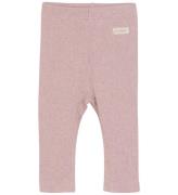 Fixoni Leggings - Rib - Pale Mauve