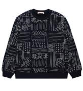 Marni Sweatshirt - Sort/Hvid