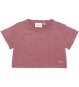 Minymo T-shirt - Strik - Deco Rose