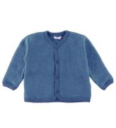 Joha Cardigan - Uld - Denim BlÃ¥