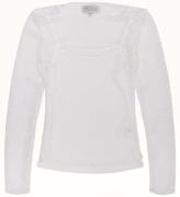 Hound Bluse - Lace - Off White m. HulmÃ¸nster