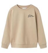 Name It Sweatshirt - NkmTegeo - Pure Cashmere m. Print