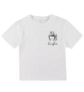 Name It T-shirt - TSwift - NkfFern - Bright White m. Print