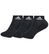 adidas Performance Ankelstrømper - 3-pak - Sort m. Hvid