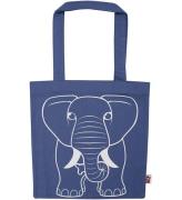 DYR-Cph Shopper - Dusty Blue m. Elefant