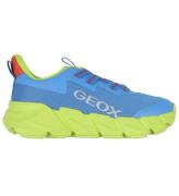 Geox Sko - J Flexyper Fast - Royal/Lime