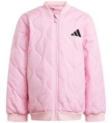 adidas Performance Dynejakke - LK LT PAD JKT- Trupnk/Sort