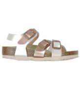 Birkenstock Sandaler - Kumba Split Kids - Electric Metallic Pear